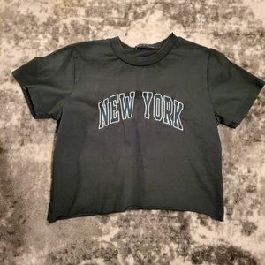 Brandy Melville New York T-Shirt: Black